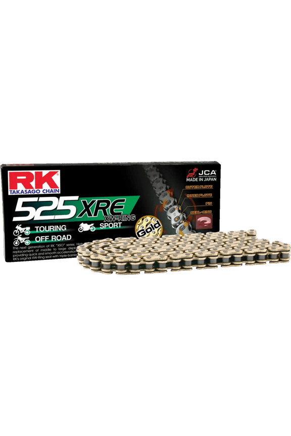 RK GB525XRE XW-Ring Gold Chain 110 Links (GB525XRE-110)