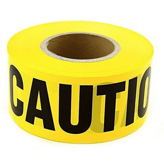 RK High-Visibility 1000-Feet by 3-Inch Caution Barricade Tape - 8