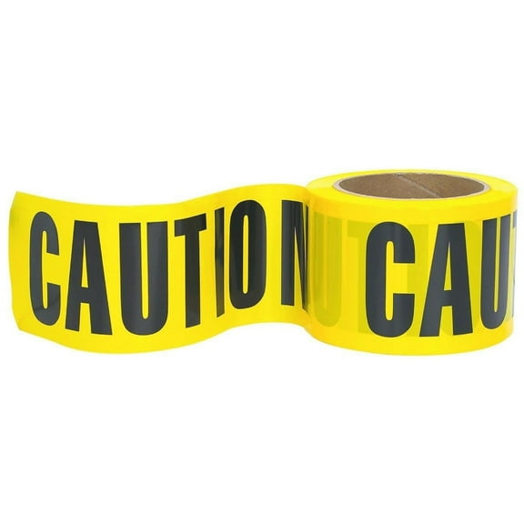 RK High-Visibility 300-Feet by 3-Inch Caution Barricade Tape - 1