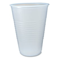 RK RIBBED COLD DRINK CUPS, 14 OZ, CLEAR, 50/SLEEVE, 20 SLEEVES/CARTON | Bundle of 2 Cartons