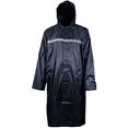 thumbnail image 1 of RK Rain Wear Men's Waterproof Long Raincoat PVC Trench Coat - Navy / Medium, 1 of 2