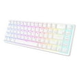 thumbnail image 1 of RK Royal Kludge RK837 Tri-mode BT 5.0/2.4G/USB-C Mechanical Keyboard 68 Keys RGB Backlit Hot-swappable Wireless Gamer Keyboard Blue Switch, 1 of 5