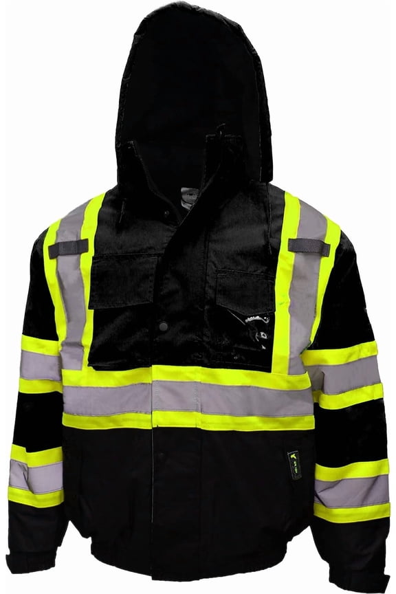 RK SAFETY WJ9013 Black winter safety Jackets