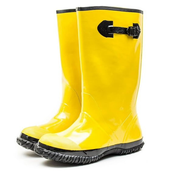 RK Safety RK-OVRSB Over-The-Shoe Yellow Slush Boots - Yellow / 12 D(M) US