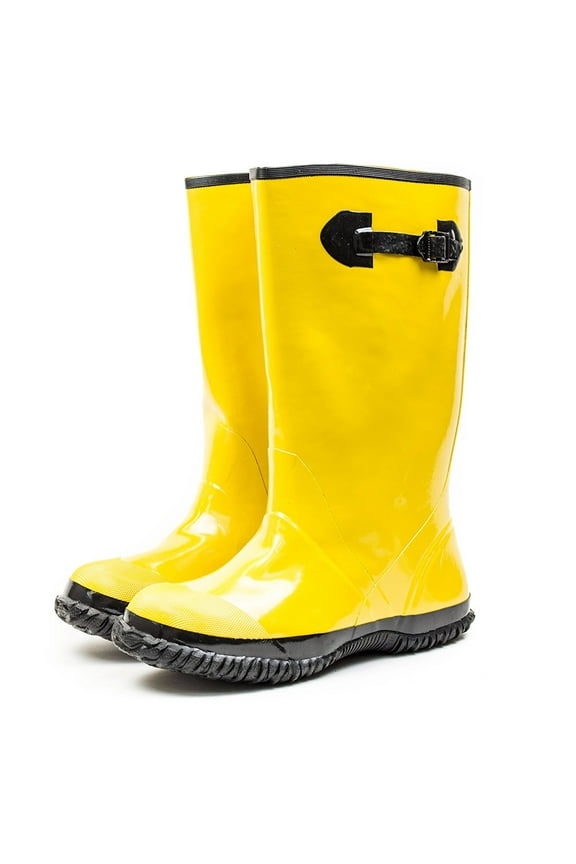 RK-OVRSB Over-The-Shoe Yellow Slush Boots - Yellow / 13 D(M) US
