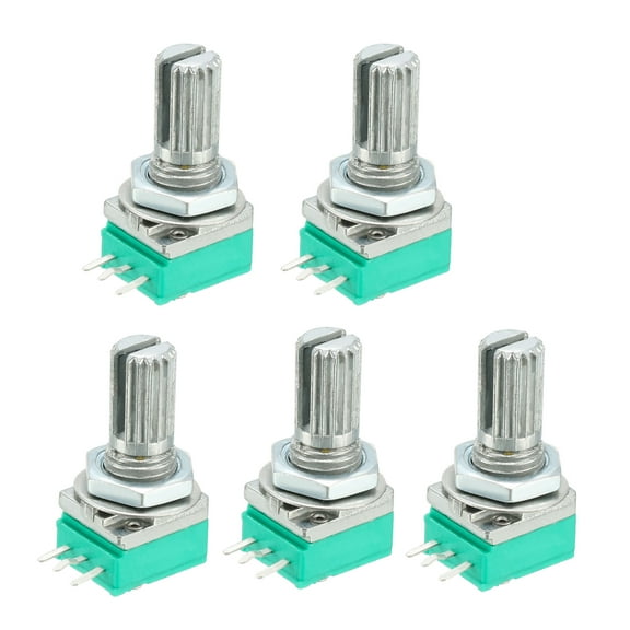 RK097N 50K Ohm Variable Resistors Single Carbon Film Potentiometer 5pcs