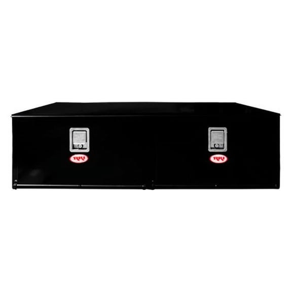 RKI  H-Series Double Doors Underbody Tool Box, Black - 60 x 18 x 24 in.