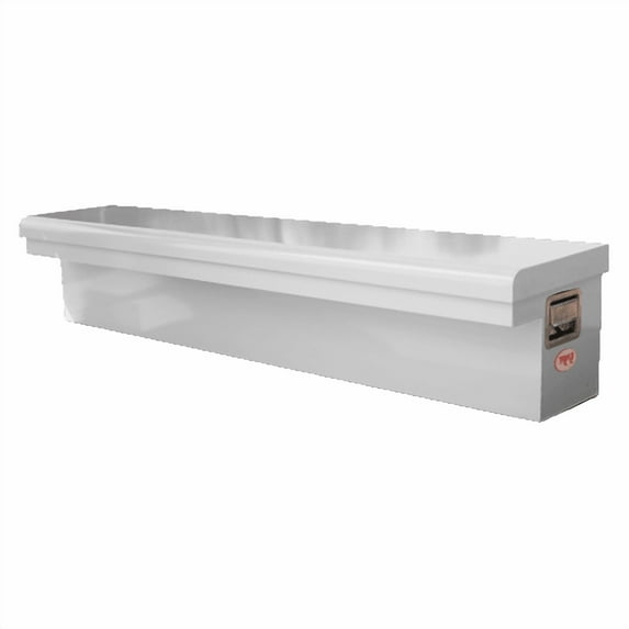 RKI RKI65SLP SLP-Series Low Profile Single Lid Side Mount Tool Box, White