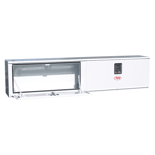 RKI RKIUS72C 72 in. Steel Double Door Upper Side Box, White