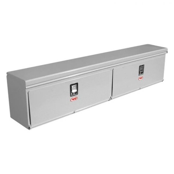RKI UST90CB 90 in. Steel Upper Side Top Opening Box Steel - Black