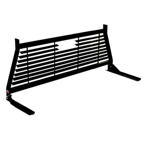 RKI WG10 Headache Rack Louvered Powder Coated White Heavy Gauge Steel