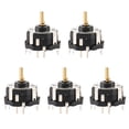 thumbnail image 1 of RKJXT1F42001 4-Way Switch Car Navigation Encoder Key Rocker Switch with Push Switch Encoder 5pcs, 1 of 7