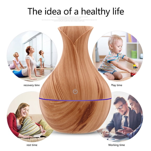 RKSNT Oil Diffuser Aroma Oil Diffuser LED Aroma Aromatherapy Humidifier