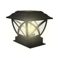 thumbnail image 1 of RKSNT Solar Lights Outdoor Solar Post Light LED Cap Square Fence Outdoor Garden, 1 of 1