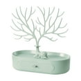 thumbnail image 1 of RKSTN Antlers Jewelry Display Stand with Aluminium Alloy Handle, Tree Tower Rack Hanging Organizer for Ring Earrings Necklace Bracelet, Deer Horn Tree Stand with Storage Drawer and Tray, 1 of 6