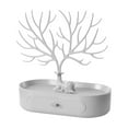 thumbnail image 1 of RKSTN Antlers Jewelry Display Stand with Aluminium Alloy Handle, Tree Tower Rack Hanging Organizer for Ring Earrings Necklace Bracelet, Deer Horn Tree Stand with Storage Drawer and Tray, 1 of 6