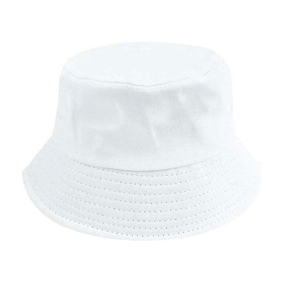 RKSTN Baby Sun Hat UV Protection Toddler Bucket Hat Cotton Wide Brim Cute Casual Versatile Toddler Hat (White ,Free Size)