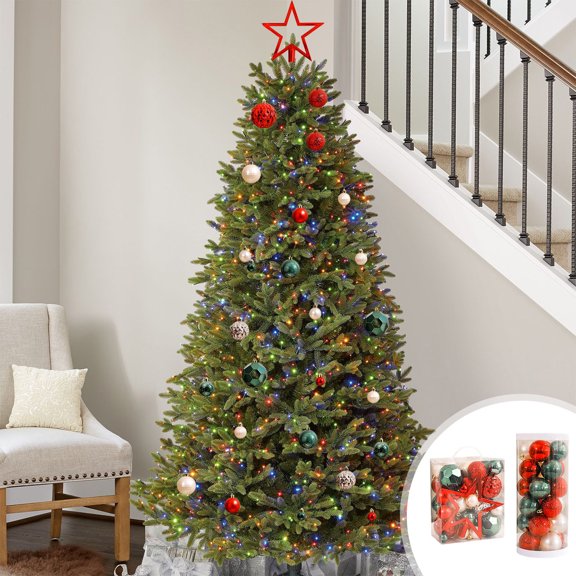 RKSTN Christmas Ornaments 24Pcs Alien Christmas Ball B