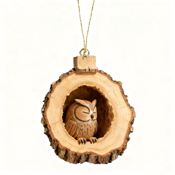 RKSTN Christmas Tree Animal Ornament B 3.15" - Woodland Creature