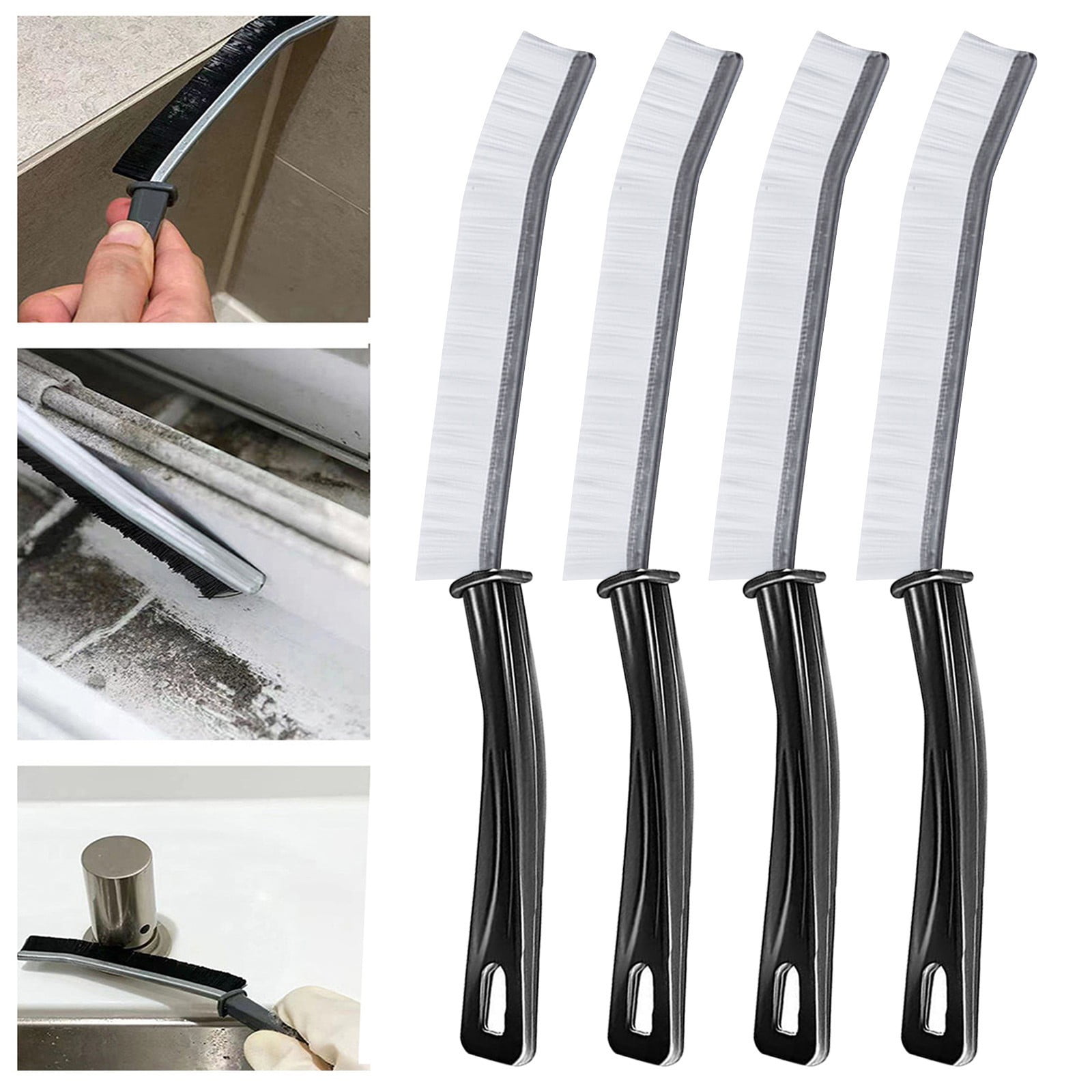 4PCS Crevice Cleaning Brush Multi-functional Handheld Groove