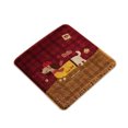 thumbnail image 1 of RKSTN Cute Puppy Seat Cushions for Dining Chairs, Kitchen Chair Cushions, Chair Pads with Ties and Non Slip Backing, Tufted Memory Foam Seat Cushion, 13.77"x13.77", 1 of 6