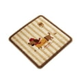 thumbnail image 1 of RKSTN Cute Puppy Seat Cushions for Dining Chairs, Kitchen Chair Cushions, Chair Pads with Ties and Non Slip Backing, Tufted Memory Foam Seat Cushion, 13.77"x13.77", 1 of 6