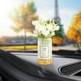 thumbnail image 1 of RKSTN Daisy Flowers in Glass Vase Cute Car Accessories Air Freshener for Rear View Mirror & Dashboard Decorations Funny Car Interior Ornaments for Women Gifts, 1 of 5