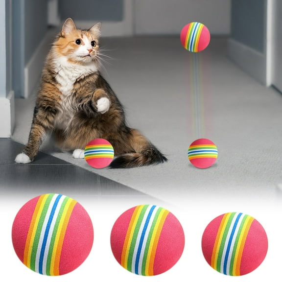 RKSTN Dog Balls Cats and Dog Toys Pet Gravity Rolling Jump Ball Cats Hunting Ball Toy