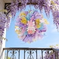 thumbnail image 1 of RKSTN Easter Wreaths for Front Door 15.7 Inch Green Home Decor for Wall Porch Window Spring Summer Wreath for All Seasons, 1 of 9