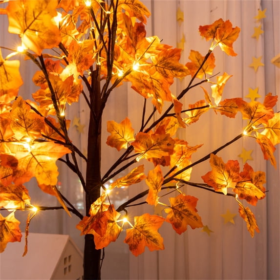 RKSTN Fall Tree LED Simulation Maple Tree Lamp USB Model 1.2M