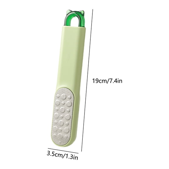 RKSTN Foot File Foot Grinding File Board Brush Sole Calluses Heel Peeling Grinding Multifunctional Foot Seam Cleaning Foot Rubbing Brush White