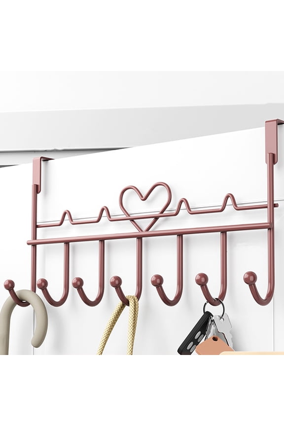 Hangers Household Hooks Behind The Door Bathroom Bedroom No Need to Punch Holes Hooks Towel Entrance Key Bag Hooks Extended Models of Waterproofing Storage Shelves Hanging Hooks