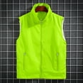 thumbnail image 1 of RKSTN Men Athletic Vest Breathable Mesh Lining Design Plus Size Solid Color V Neck Sleeveless Zip Up Sports Fitness Summer Casual Comfortable Vest Jacket with Pockets, 1 of 6