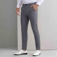 thumbnail image 1 of RKSTN Mens Dress Pants Slim Fit Plain Slacks for Men Plus Size Chinos Button Waist Versatile Business Casual Pants with Pockets (Dark Gray ,XXXL), 1 of 6