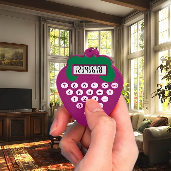 RKSTN Tiny Small Portable Mini Electronic Calculator for Home Adult Office Family Standard Functions