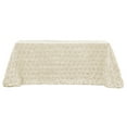 thumbnail image 1 of RKSTN Rose Tablecloth Rectangle Valentines Day Tereoscopic Table Cloth, Washable Table Cover for Mothers Day Party Decorations 47" - Beige, 1 of 6