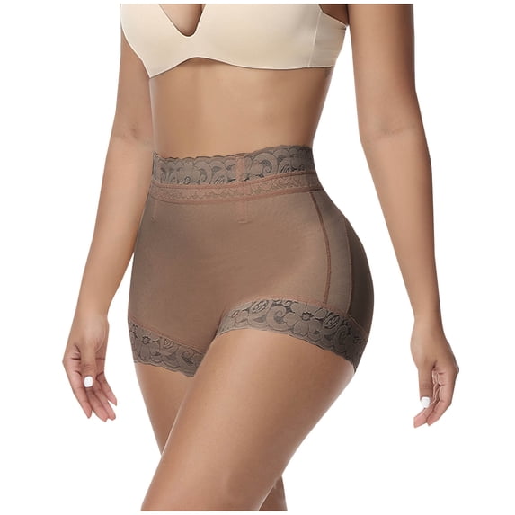 RKSTN Shorts for Under Dresses Women Lace Plus Size Solid Color High Waisted Elastic Breathable Versatile Under Skirts Anti Exposure Booty Boxer Briefs