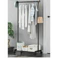 thumbnail image 1 of RKSTN Simple Coat Rack, Single Pole Black Stand, 1 of 6