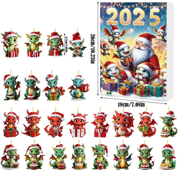 RKSTN Standard Christmas Day Countdown Calendar