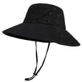 thumbnail image 1 of RKSTN Sun Hats for Men Fishing Hat Wide Brim Upf50 Outdoor Ready Snap Adjustable Drawstring Boonie Hiking Hat, 1 of 2