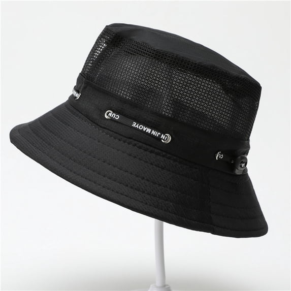 RKSTN Sun Hats for Men Mesh Bucket Hats for Men Breathable UV Protection Bucket Hats Summer Beach Hat