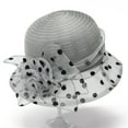 thumbnail image 1 of RKSTN Sun Hats for Women Polka Dot Beach Hats for Women Bucket Tea Party Hats for Women Weddings Versatile, 1 of 3
