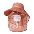 thumbnail image 1 of RKSTN Sun Hats for Women UV Protection Wide Brimmed Womens Hats Face Covering Cool Gardening Hiking Hat with Neck Flap, 1 of 4