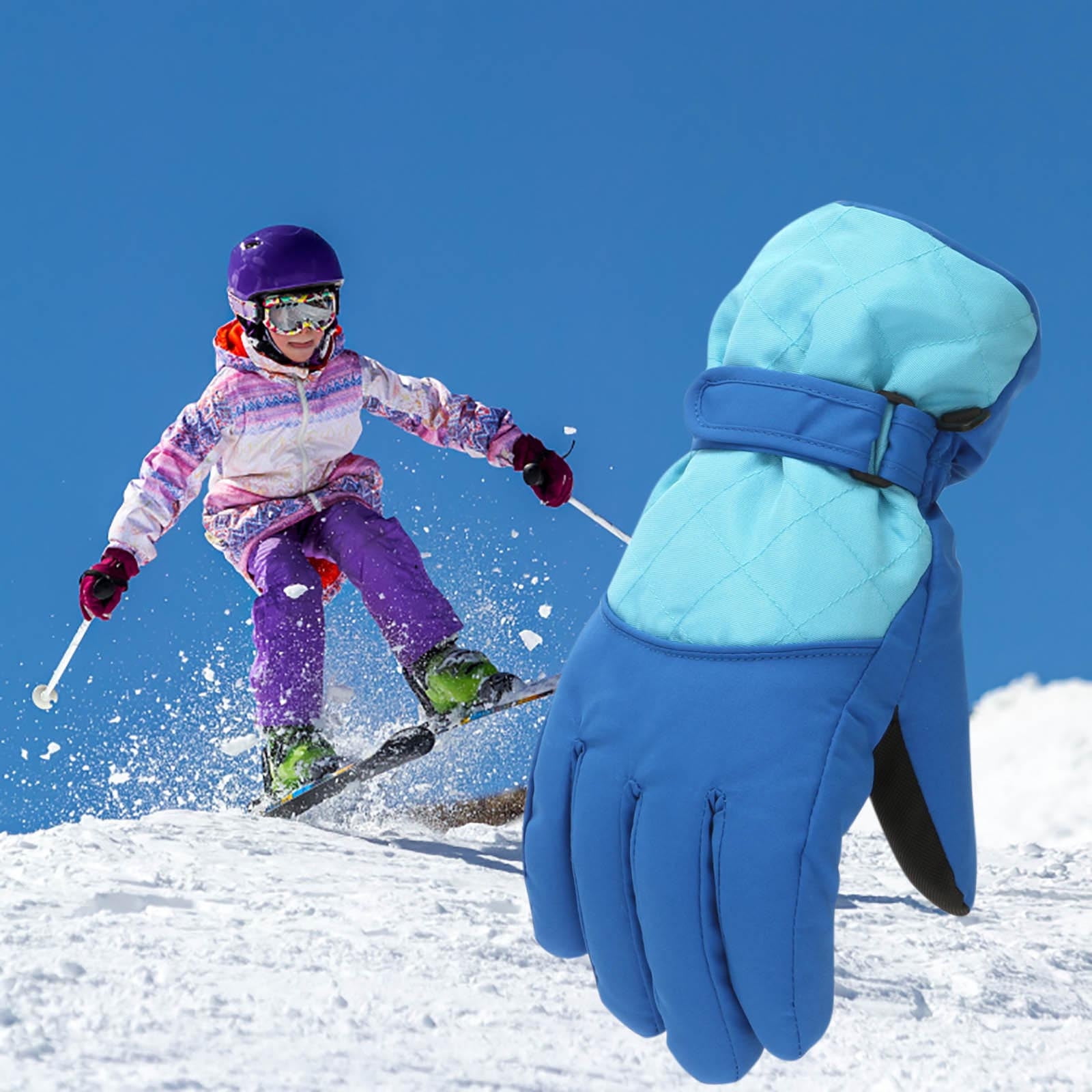 Water Proof Gloves For Kids 6-8 MCTi Mittens Children's Waterproof