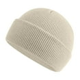 thumbnail image 1 of RKSTN Toddler Hat Solid Color Knit Beanie Babies Thick Outdoor Casual Warm Pull Over Head Covering Baby Hats (Beige ,Free Size), 1 of 2