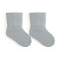 thumbnail image 1 of RKSTN Toddler Socks Cotton Girls Socks Solid Color Cute Breathable Walking Soft Crew Socks for Infant (Blue ,4 Months）, 1 of 2