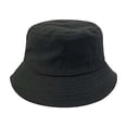 thumbnail image 1 of RKSTN Toddler Sun Hat UPF 50+ Cotton Baby Bucket Hat Wide Brim Breathable Outdoor Activities (Black ,Free Size), 1 of 2