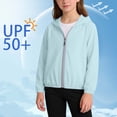 thumbnail image 1 of RKSTN UPF 50+ Boys Jacket Sun Protection Toddler Hoodie Breathable Mesh Panels Long Sleeve Lightweight Daily Commute Toddler Spring Jacket with Pockets, 1 of 8