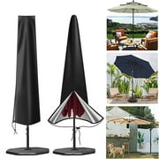 RKSTN Umbrella Cover,Oxford Fabric Patio Umbrella Covers Waterproof With Zip,Patio Waterproof Market Parasol Covers For 9ft To 12ft Garden Outdoor Umbrella