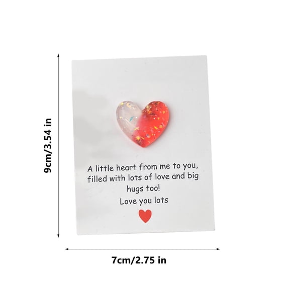 RKSTN Valentine's Day Pocket Hug Card - Red